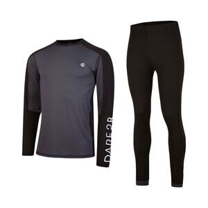 Dare 2B Mens Exchange III Base Layer Set / Black/Ebony